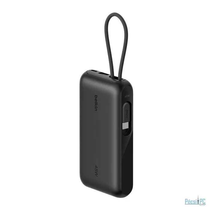 Belkin UltraCharge with Integrated Cable and Display 10000mAh Powerbank Black