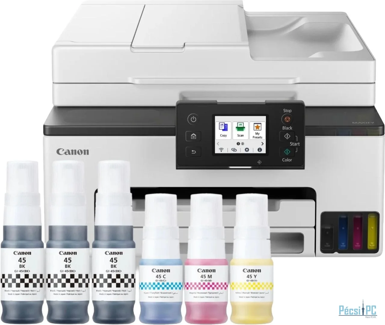 Canon Maxify GX2041 Wireless Tintasugaras Nyomtató/Másoló/Scanner
