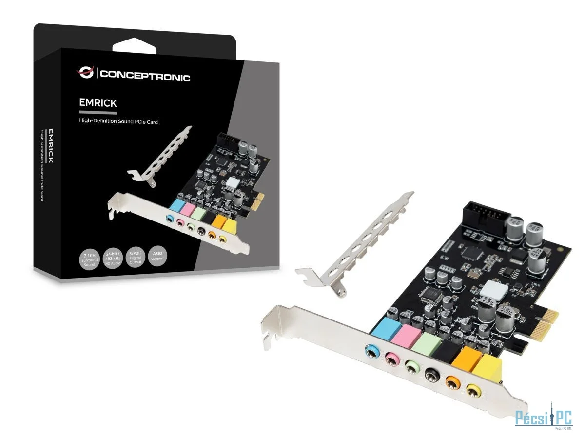 Conceptronic  EMRICK15B 7.1 PCIe Hangkártya