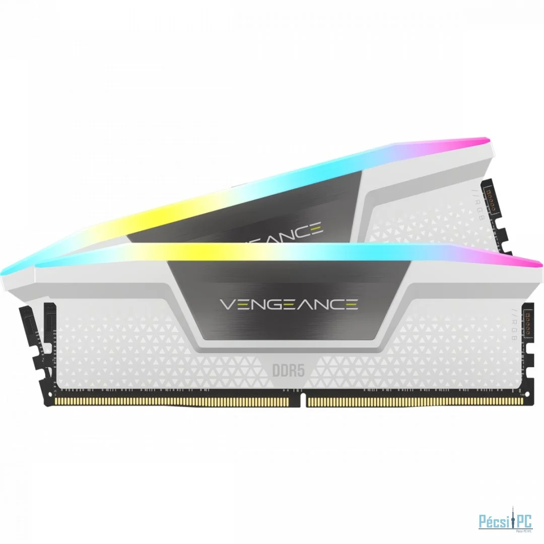 Corsair 32GB DDR5 6000MHz Kit(2x16GB) Vengeance RGB White