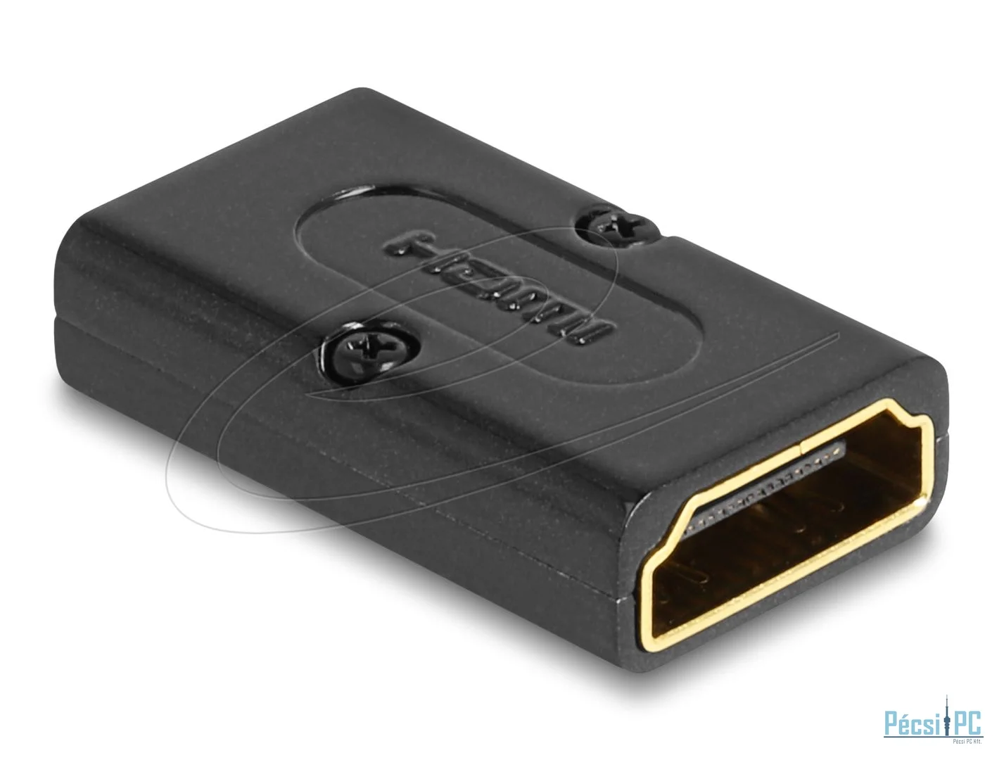DeLock HDMI Adapter female to female 8K 60Hz metal Black