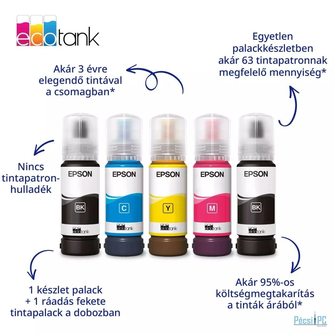 Epson G Epson Consumer PR/SC Epson EcoTank L3352W színes tintasugaras multifunkciós nyomtató