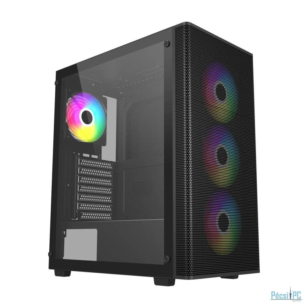 FSP M220 ARGB Tempered Glass Black