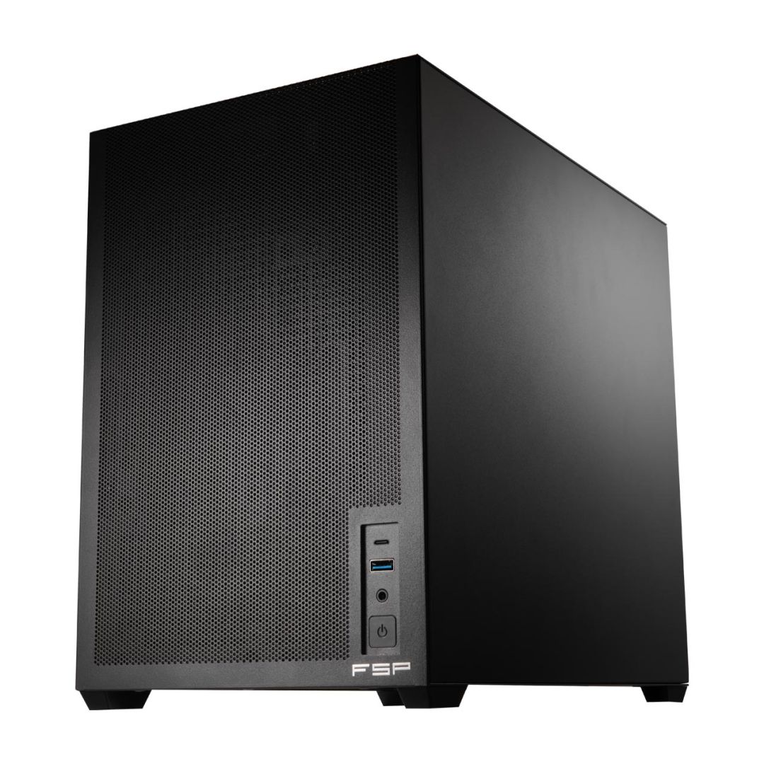 FSP S210 tempered Glass Black