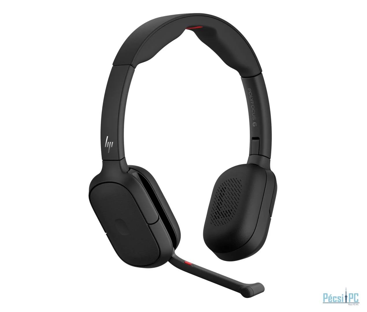 HP Poly Focus 625 Bluetooth Headset Black