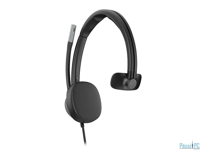 HP Poly Mission 615 Monaural USB Wired Headset Black