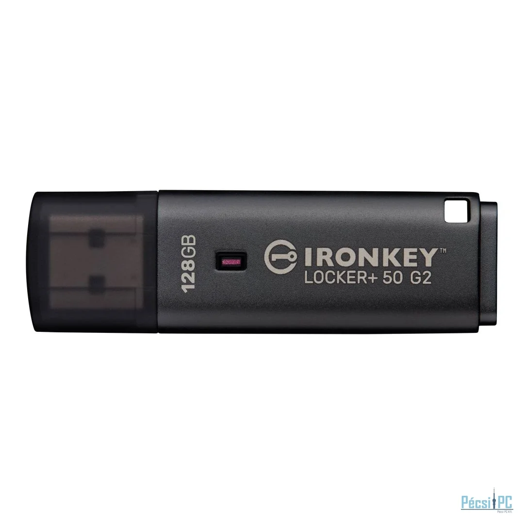 Kingston 128GB Ironkey Locker+ 50 G2 USB3.2 Black