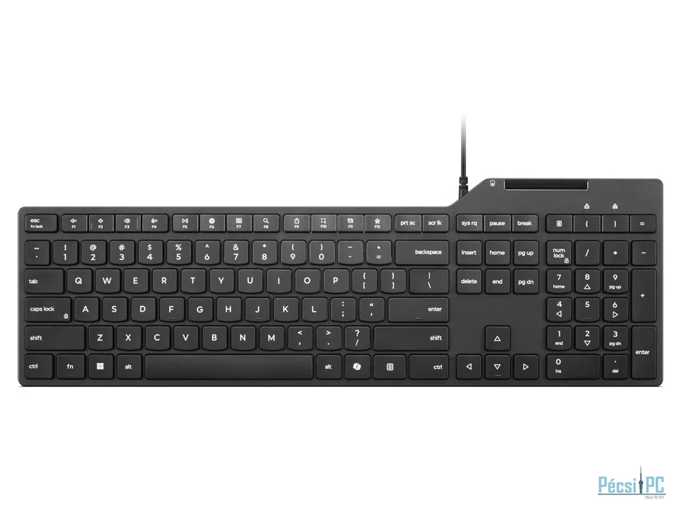 Lenovo 5000 Smartcard Wired Keyboard Black HU