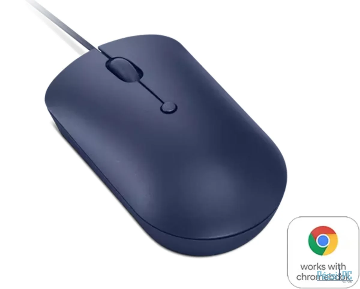 Lenovo 540 USB-C Wired Compact Mouse Abyss Blue
