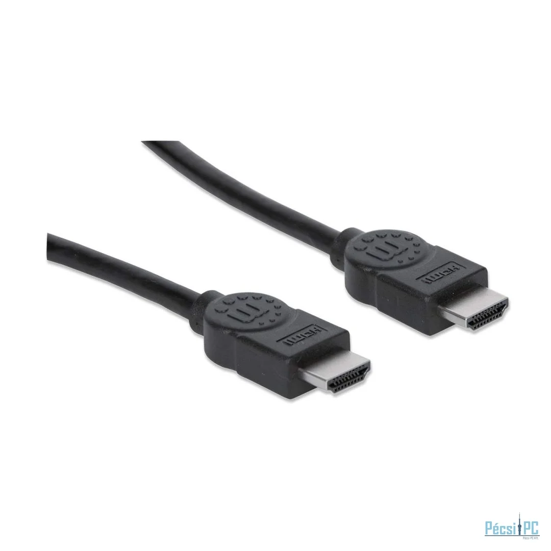 Manhattan 4K@30Hz High Speed HDMI Cable with Ethernet 10m Black