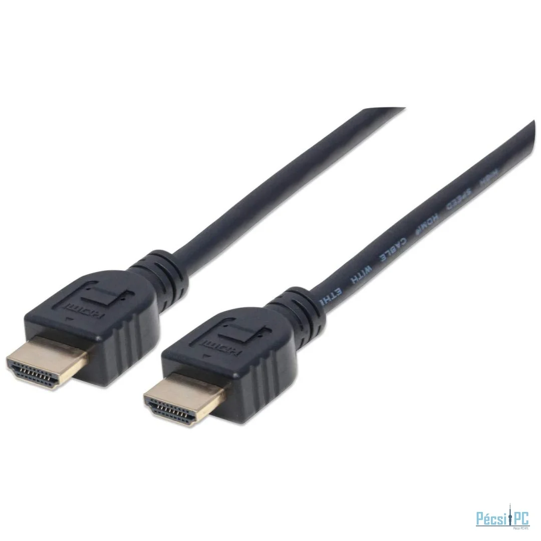 Manhattan CL3 In-Wall 4K@60Hz High Speed HDMI Cable with Ethernet 1m Black