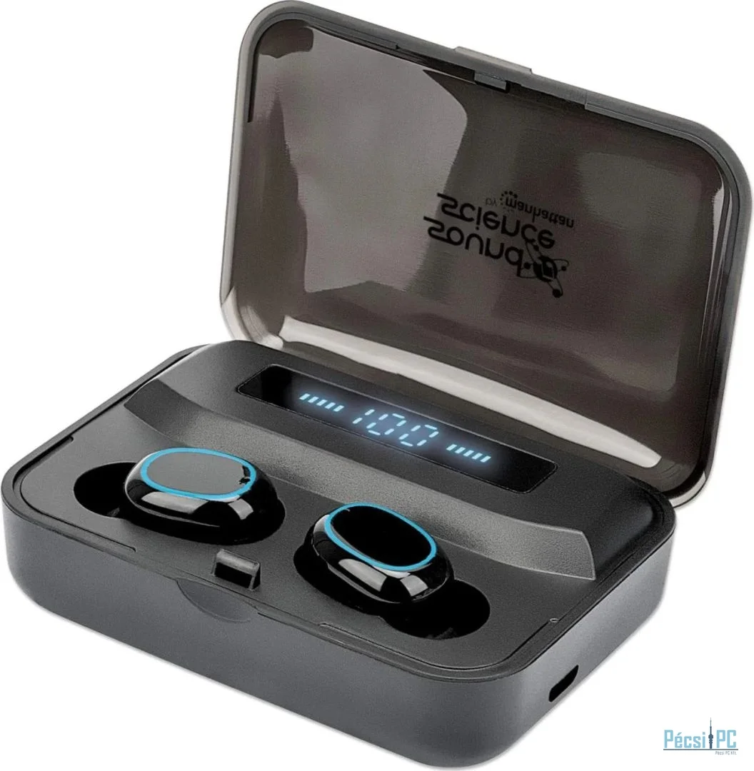 Manhattan Sound Science True Wireless Headset Black/Blue