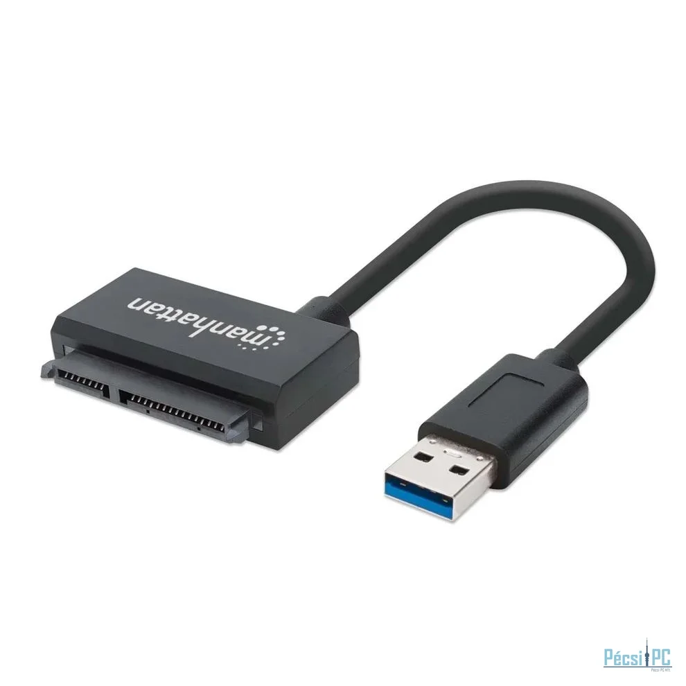 Manhattan SuperSpeed USB 3.0 to SATA Adapter Black