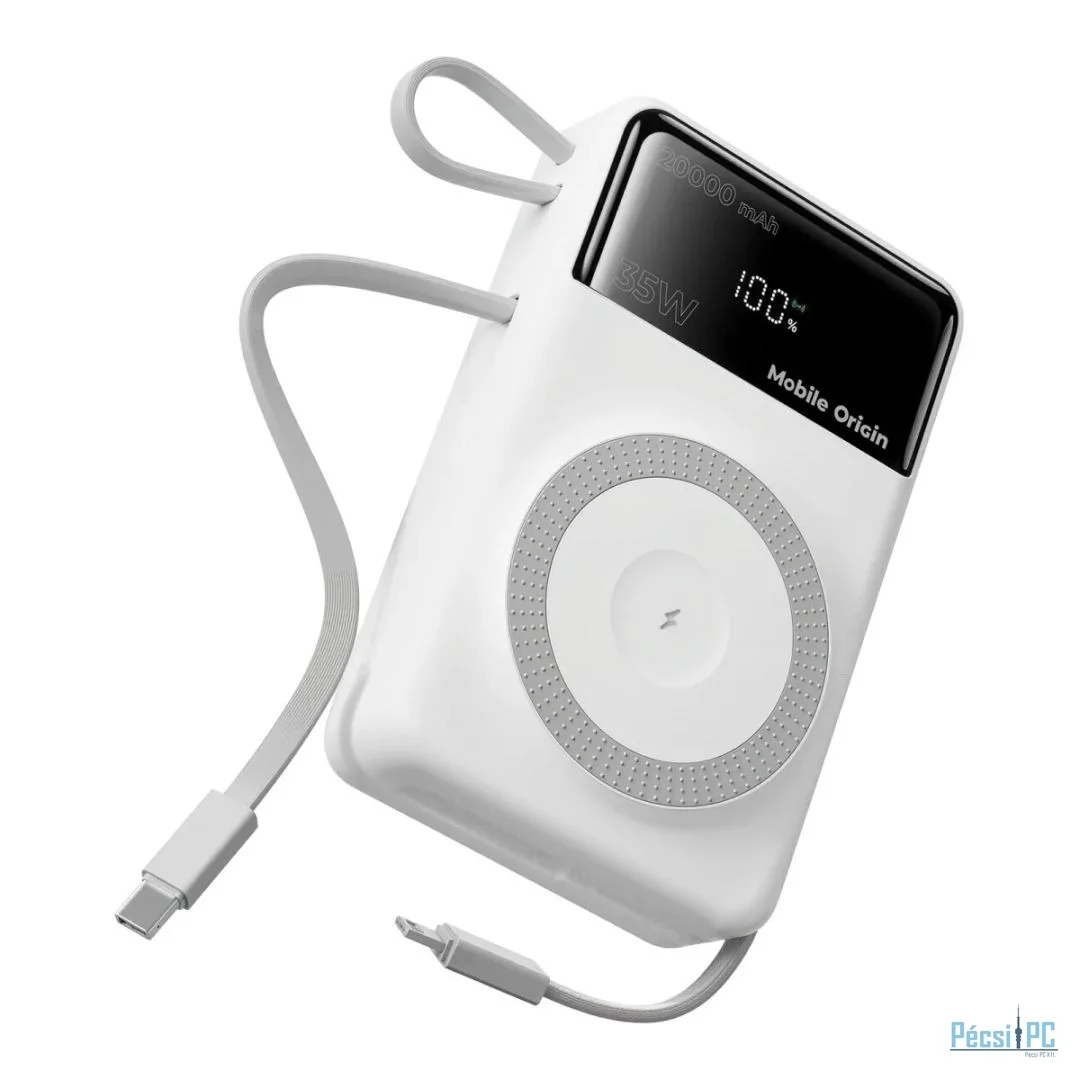 Mobile Origin PB15 20000mAh PowerBank White