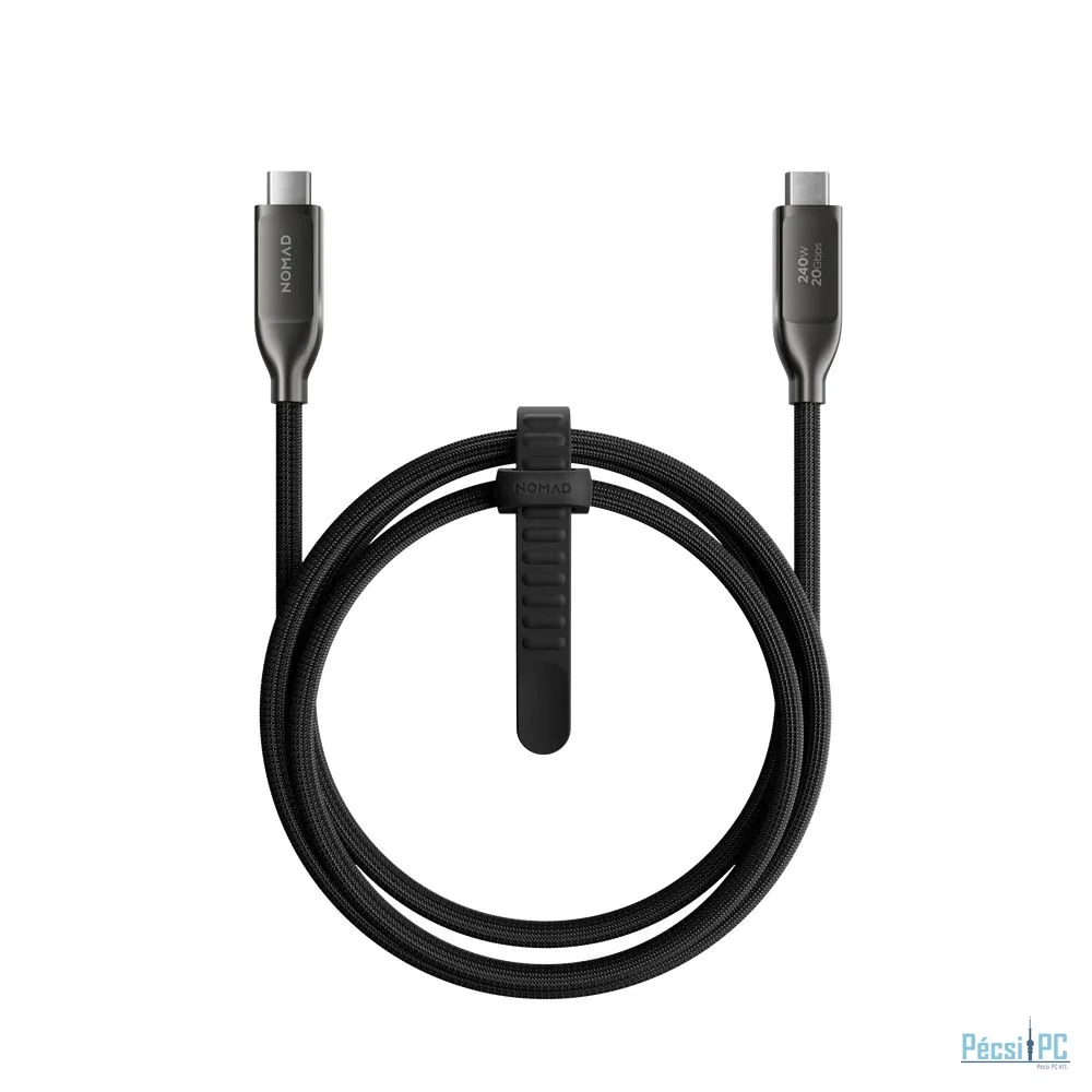 Nomad USB4 Kevlar cable USB-C to USB-C 1m Black