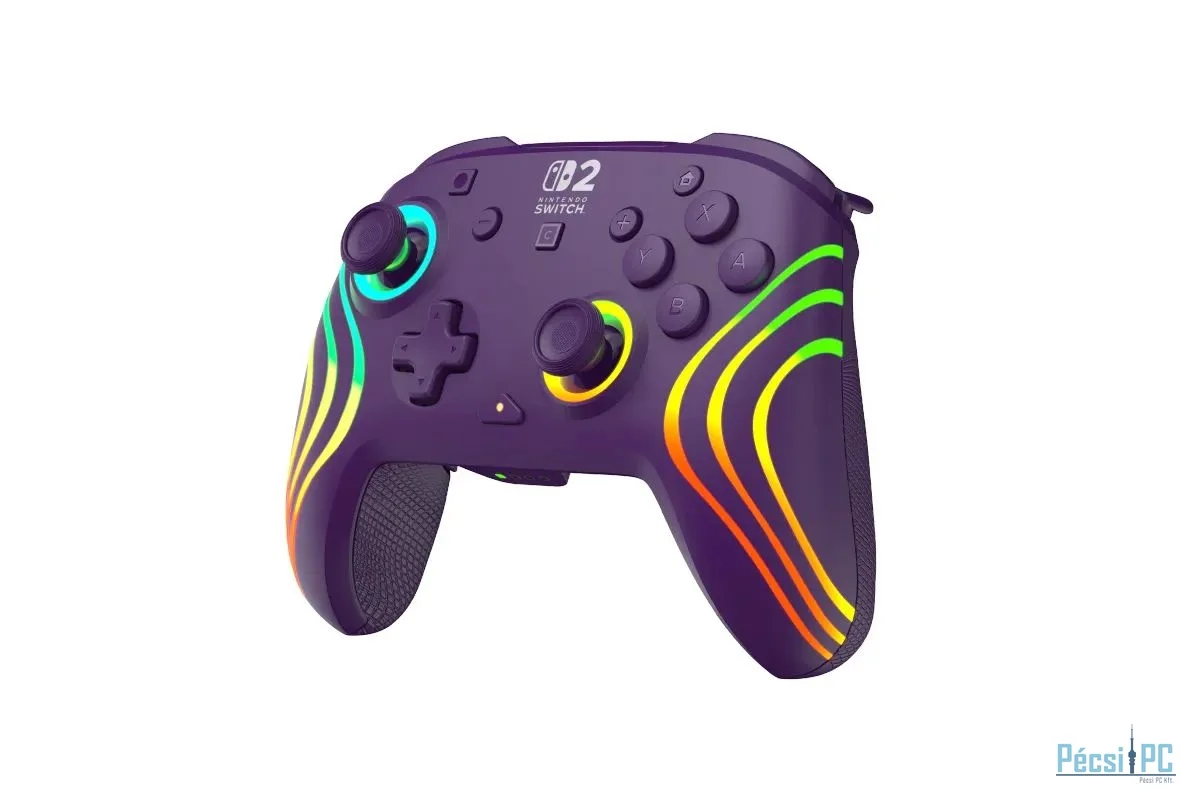 PDP Afterglow Wave Wireless Controller for Nintendo Switch 2 Purple