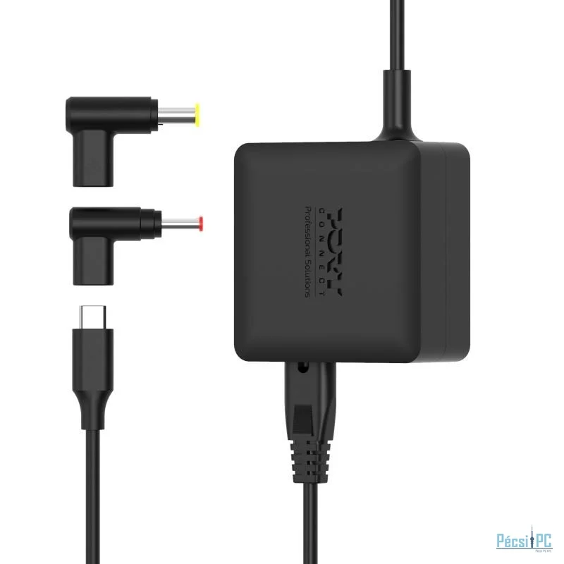 Port Designs 904065DEEU 5-20V / 3,25A 65W Dell hálózati notebook töltő
