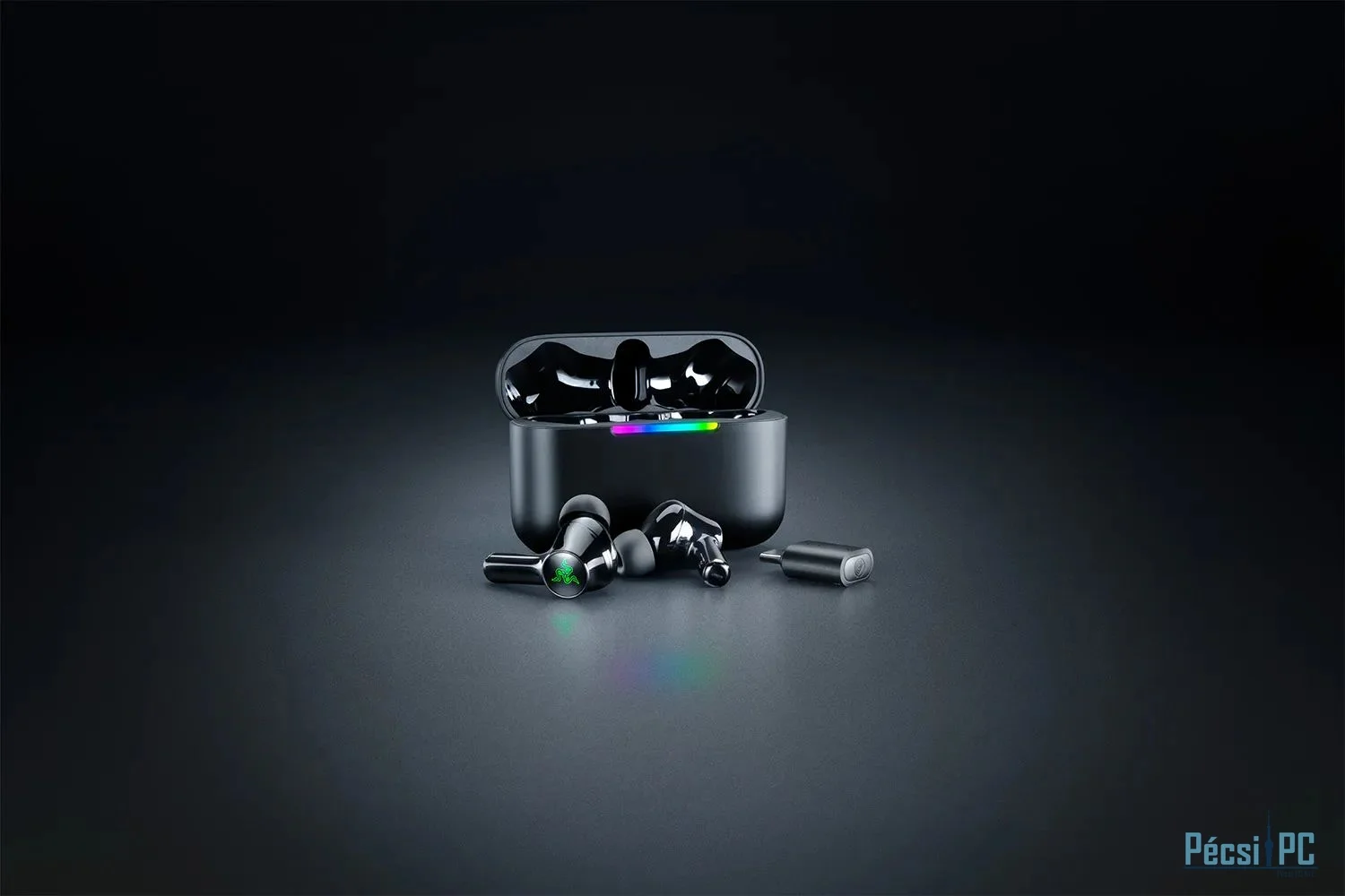 Razer Hammerhead V3 HyperSpeed Wireless Bluetooth Multi-Platform ANC Gaming Headset Black
