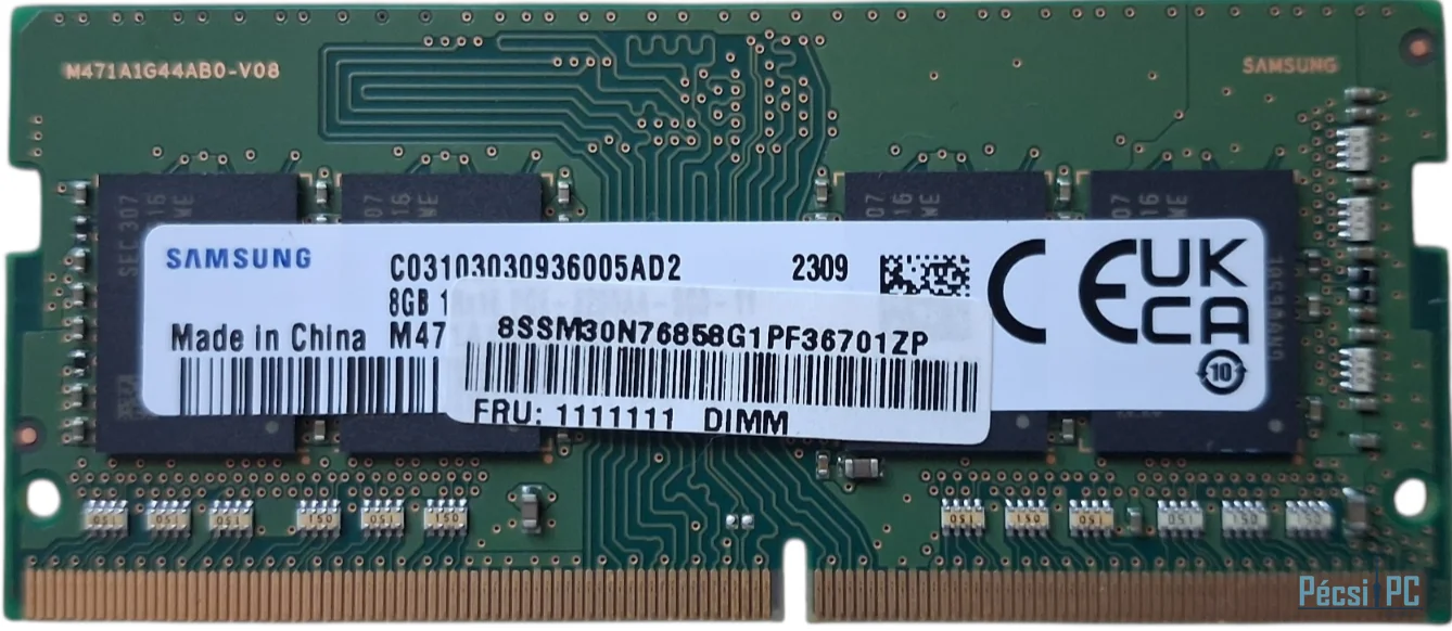 Samsung 8GB DDR4 3200MHz SO-DIMM / Notebook RAM
