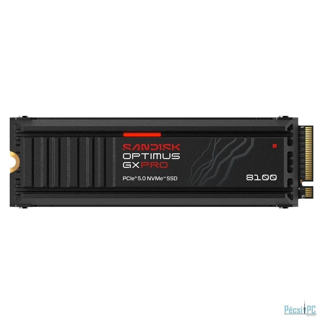 Sandisk 4TB M.2 2280 NVMe Optimus GX Pro 8100 with Heatsink