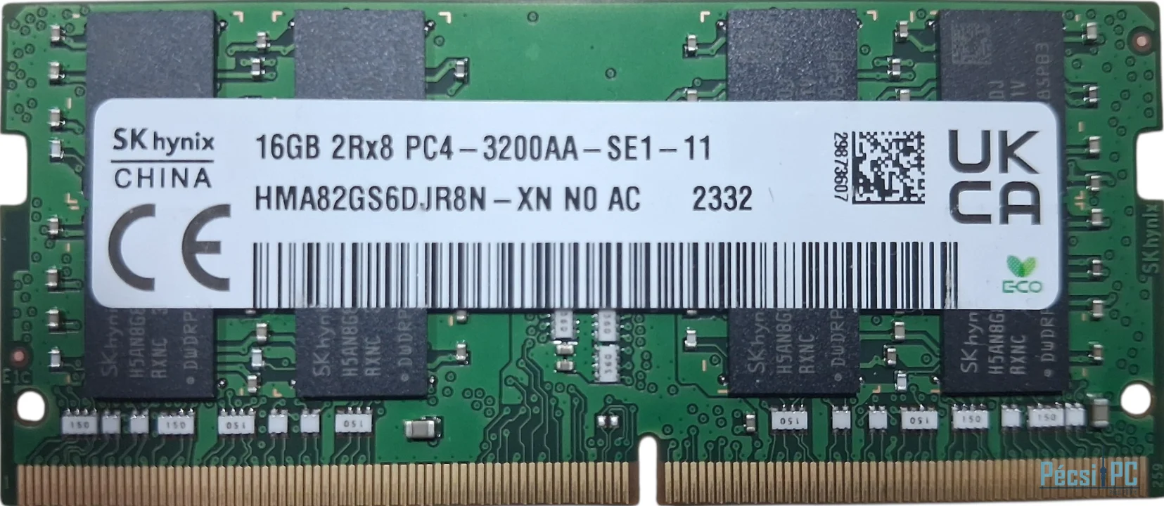 SK Hynix 16GB DDR4 3200MHz SO-DIMM / Notebook RAM
