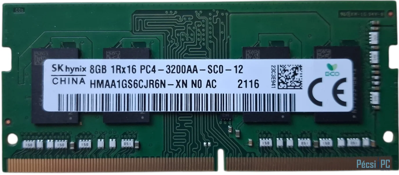 SK Hynix 8GB DDR4 3200MHz SO-DIMM / Notebook RAM