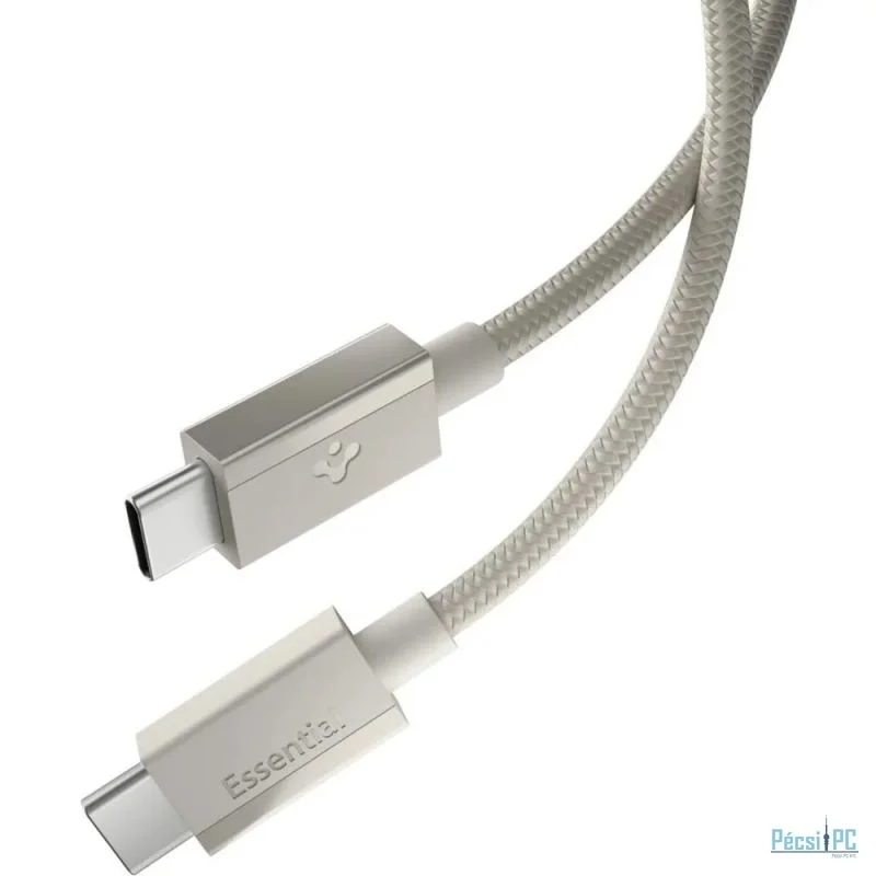 Spigen Essential USB-C to USB-C 60W Cable 1,5m Natural Titanium
