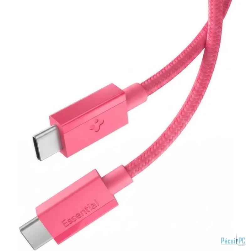 Spigen Essential USB-C to USB-C 60W Cable 1m Pink