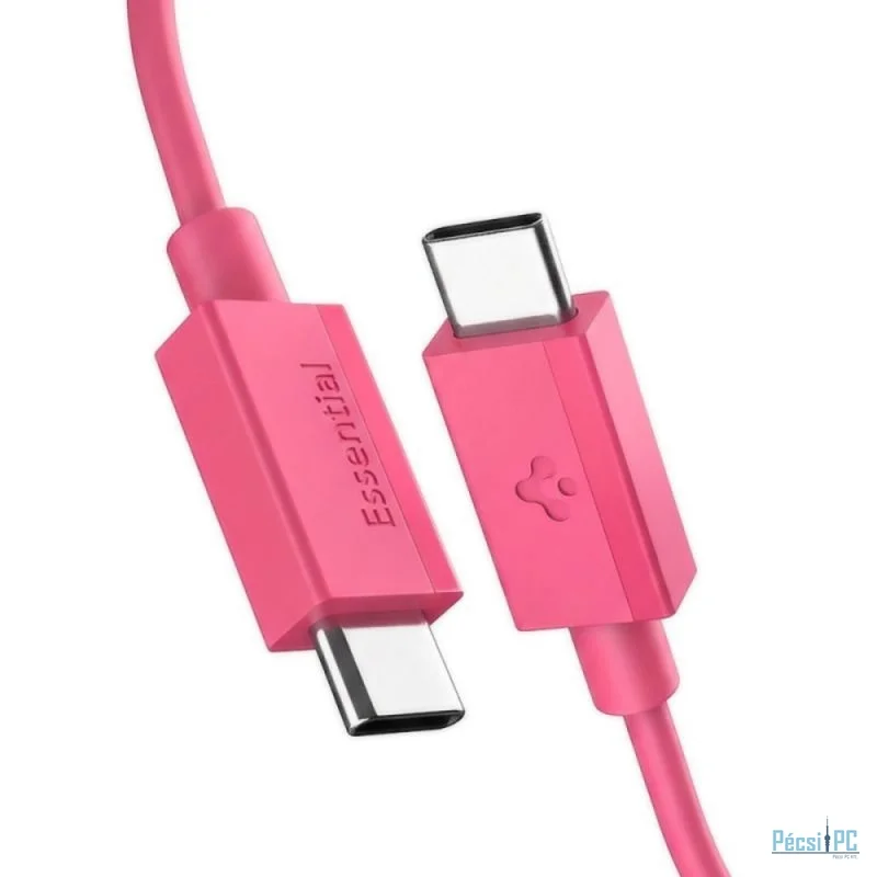 Spigen Essential USB-C to USB-C 60W Cable 1m Pink