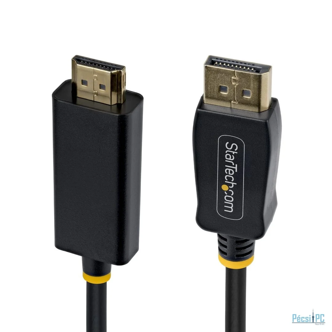 Startech DisplayPort to HDMI 4K 60Hz Adapter Cable with Gripping Connectors 4,5m Black