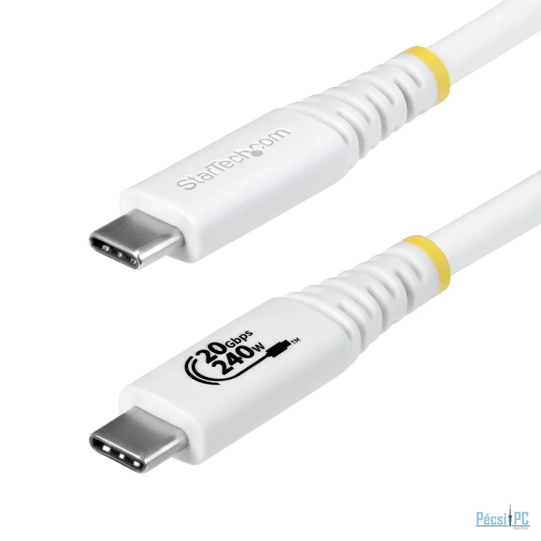 Startech USB4 USB-C to USB-C 4K 120Hz 240W cable 2m White