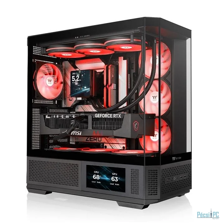 Thermaltake View 370 TG ARGB Tempered Glass Black
