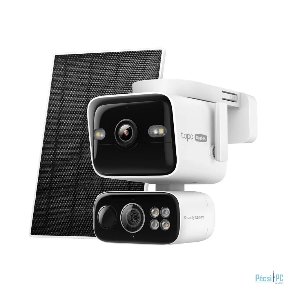 TP-Link Tapo C675D Solar-Powered Dual-Lens Pan/Tilt Security Camera Kit
