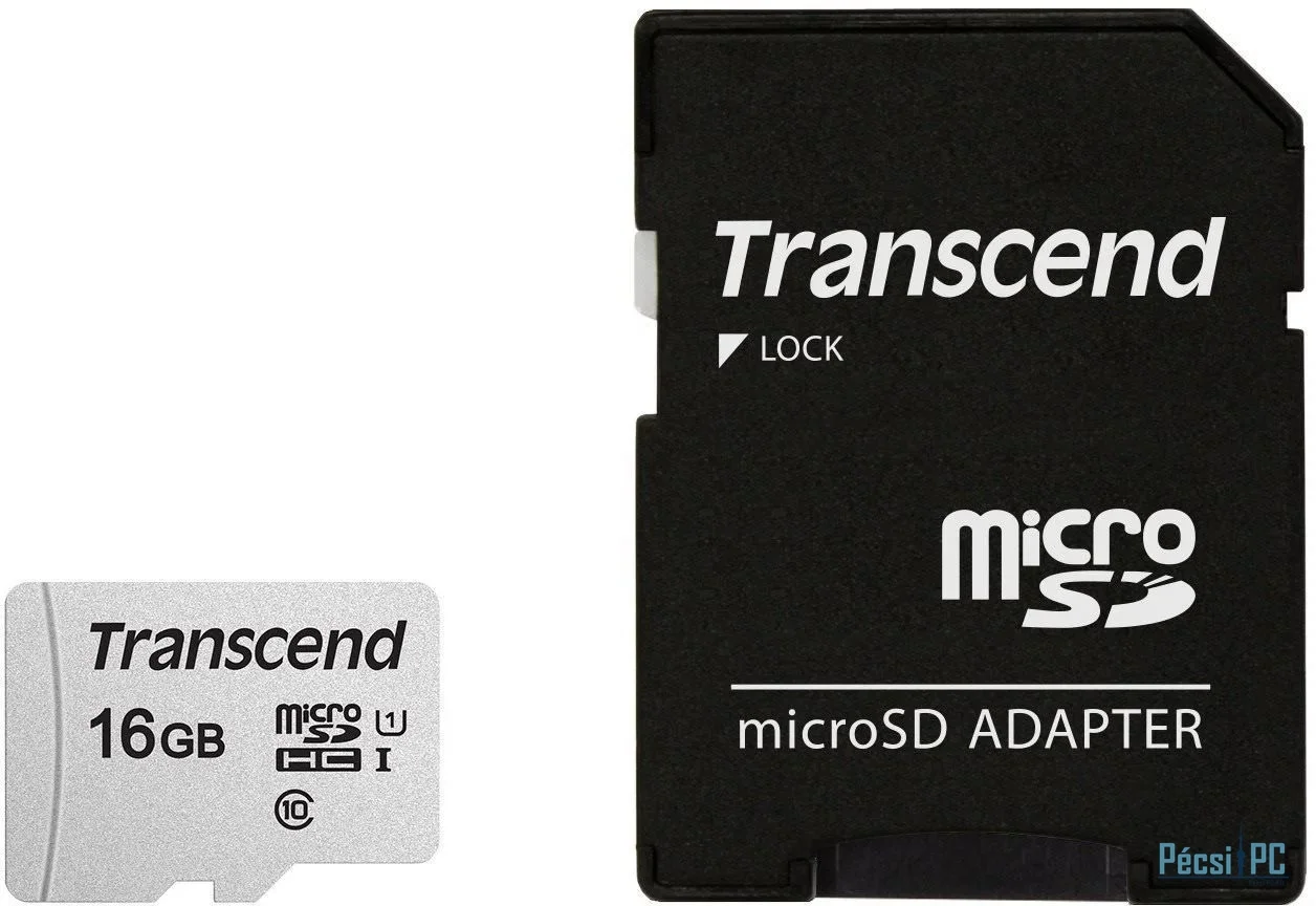 Transcend 16GB microSDXC Class 10 UHS-I U1