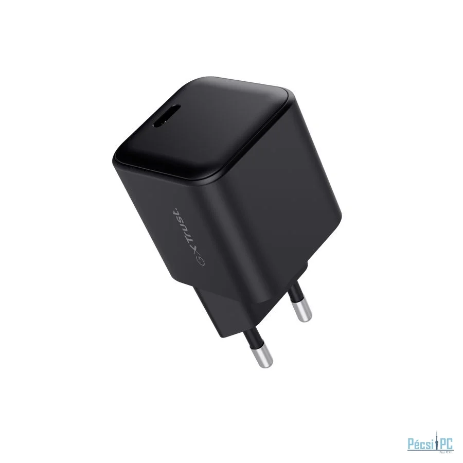 Trust GXT 1258 Ultra-small 65W USB-C GaN charger for Nintendo Switch 2 Black