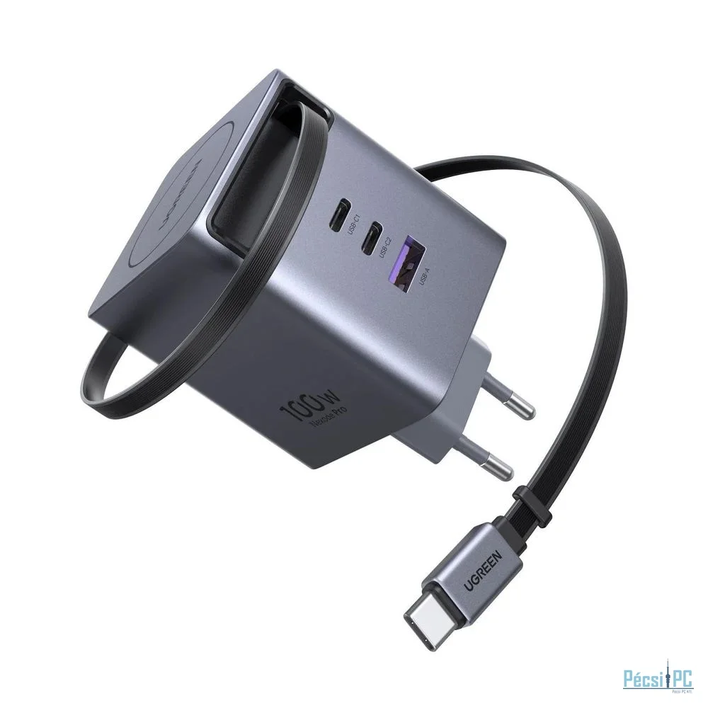 UGREEN Nexode X616 100W GaN Wall Charger Grey