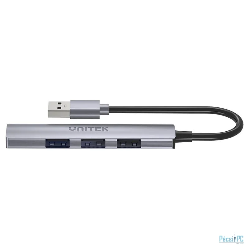 Unitek 4-in-1 USB-A Hub Space Grey