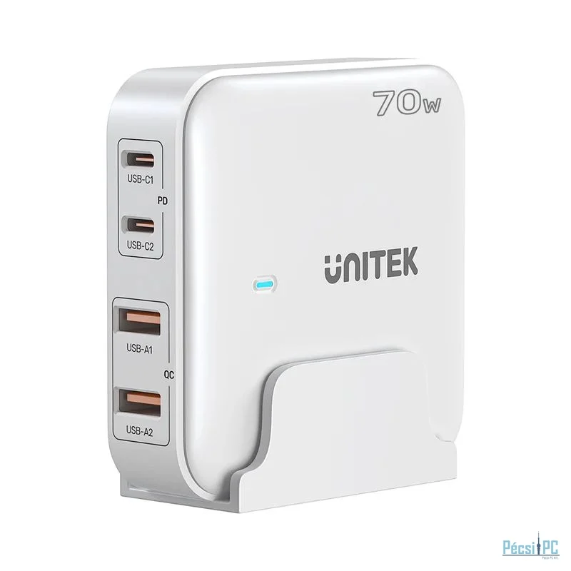 Unitek 70W Desktop GaN Charging Station White