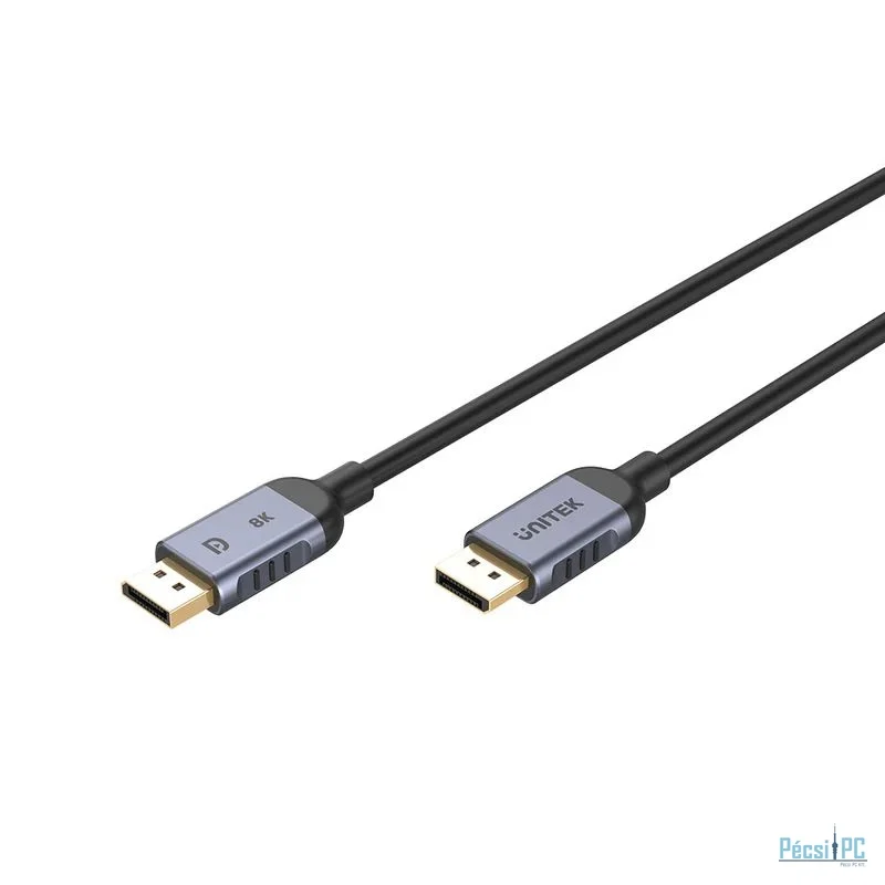 Unitek 8K DisplayPort 1.4 Cable 1,5m Black