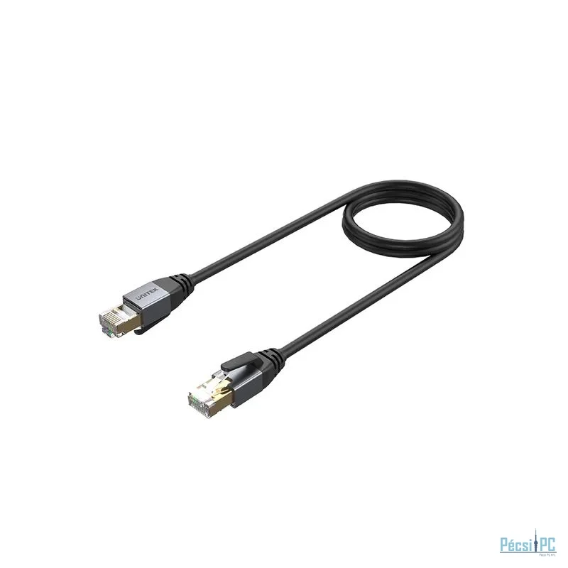 Unitek CAT8 S-FTP Patch Cable 1m Black