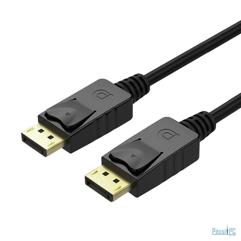 Unitek DisplayPort 1.2 Cable 4K 60Hz 2m Black