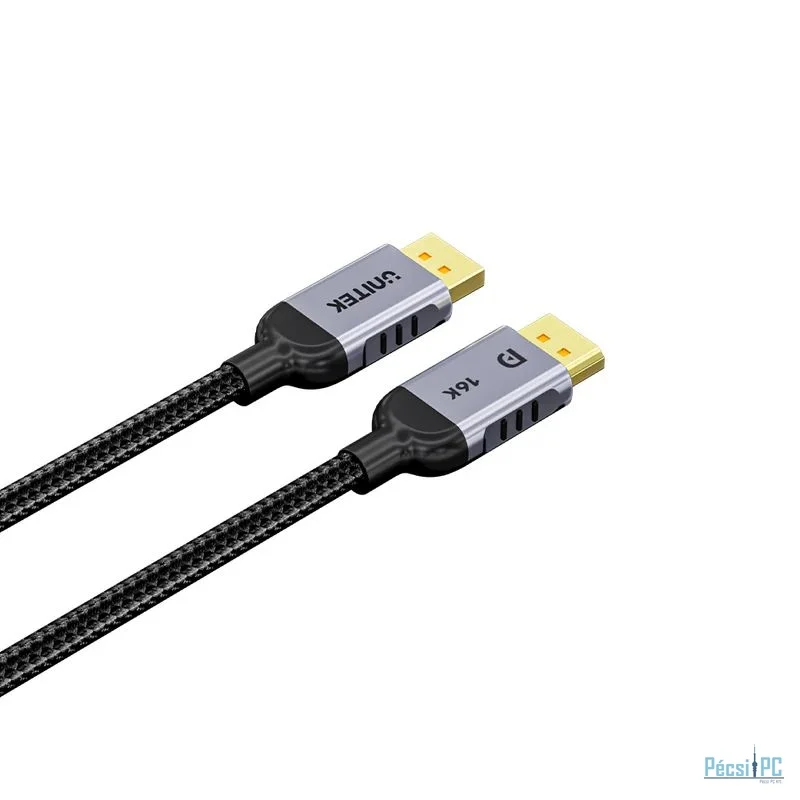 Unitek DisplayPort 2.1 Gaming 8K 120Hz Cable 3m Black