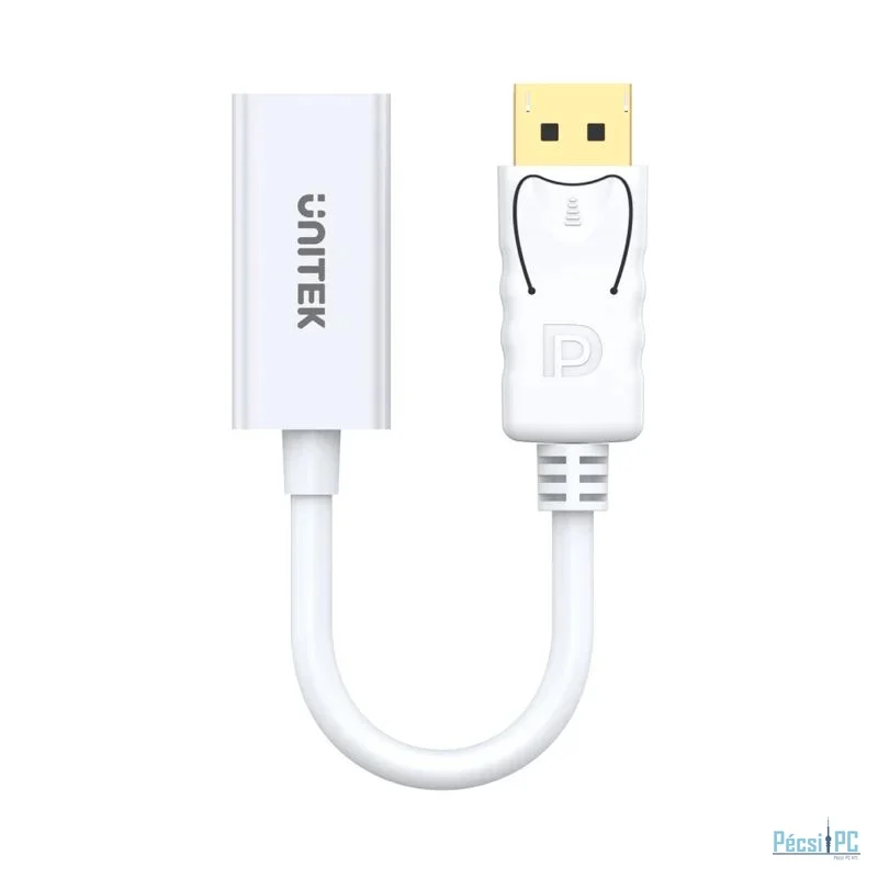 Unitek DisplayPort to HDMI 1.4 Adapter 4K 30Hz White