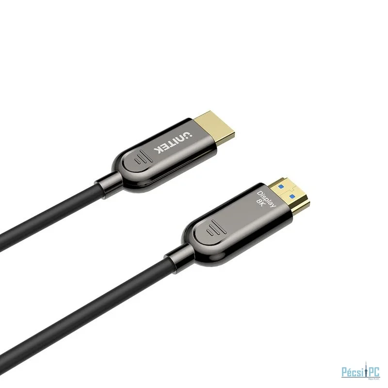 Unitek Fiber Optic 8K HDMI Cable 10m Black