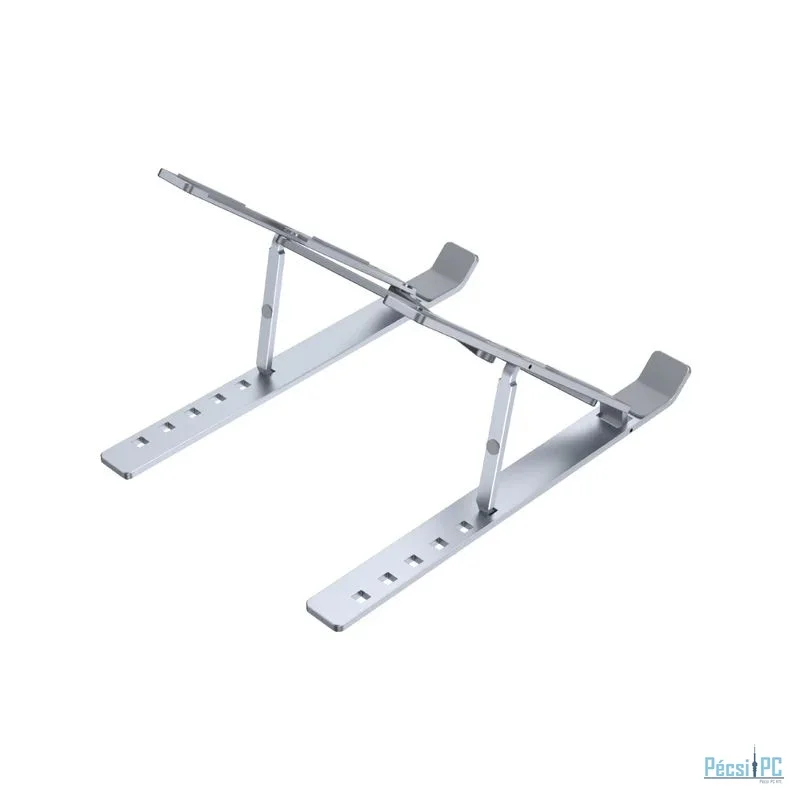 Unitek Mechanical Foldable Laptop Stand Silver