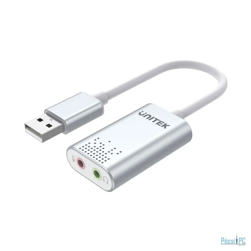 Unitek Y-247A 2.0 USB Hangkártya Silver