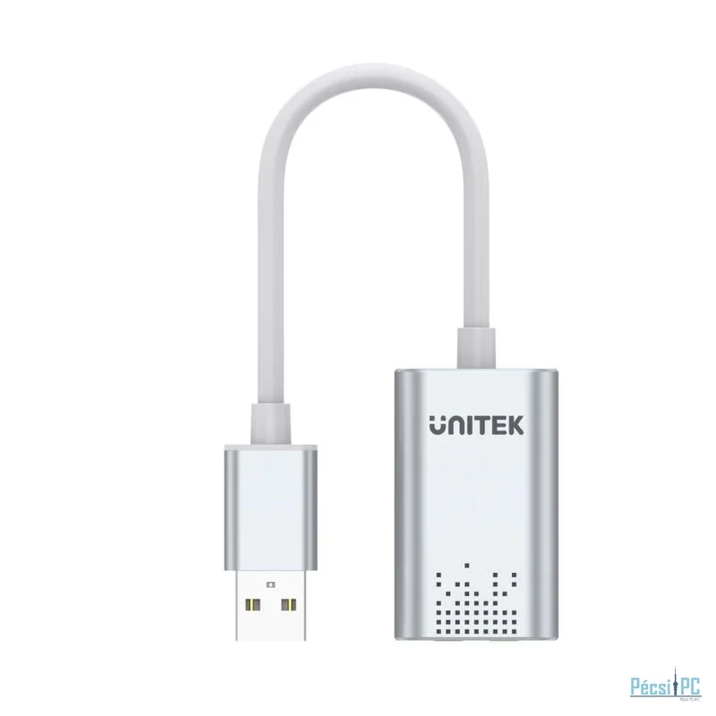 Unitek Y-247A 2.0 USB Hangkártya Silver