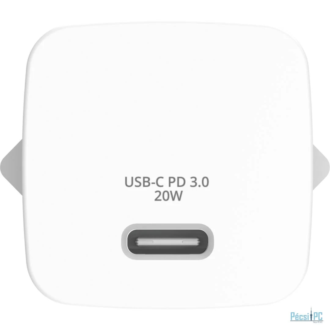 Verbatim Mini GaN Charger 20W with Cable 1m White