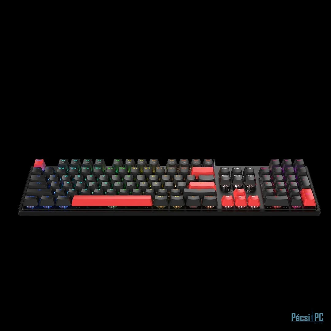 A4-Tech Bloody S520N RGB Mechanical Keyboard Fire Black US