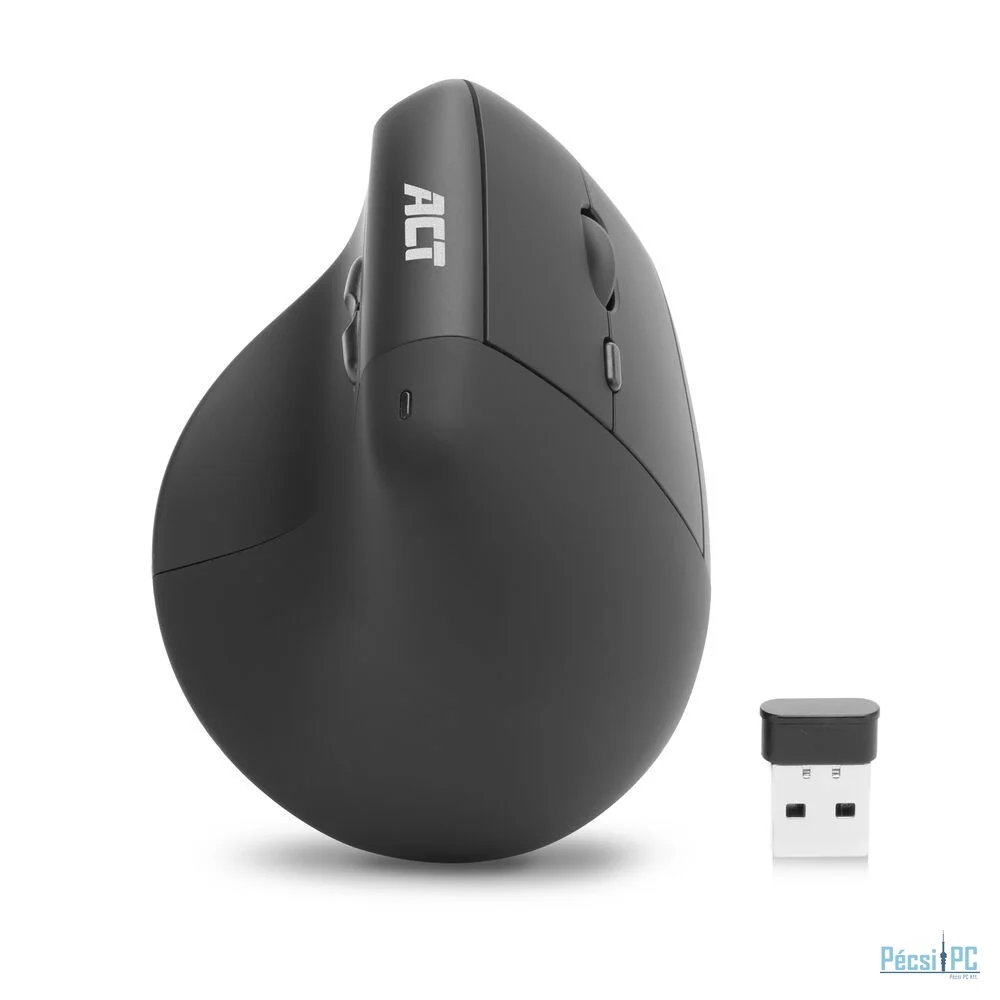 ACT AC5102 Wireless Ergonomic Mouse Black